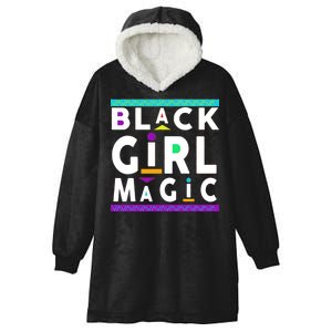 Black Girl Magic Hooded Wearable Blanket