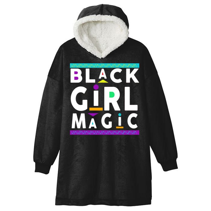 Black Girl Magic Hooded Wearable Blanket