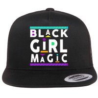 Black Girl Magic Flat Bill Trucker Hat