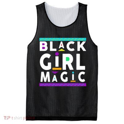 Black Girl Magic Mesh Reversible Basketball Jersey Tank