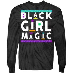 Black Girl Magic Tie-Dye Long Sleeve Shirt