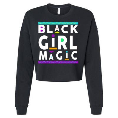 Black Girl Magic Cropped Pullover Crew