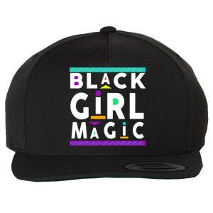 Black Girl Magic Wool Snapback Cap