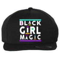 Black Girl Magic Wool Snapback Cap