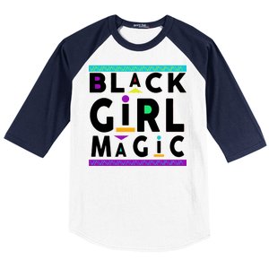 Black Girl Magic Baseball Sleeve Shirt