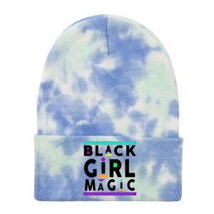 Black Girl Magic Tie Dye 12in Knit Beanie