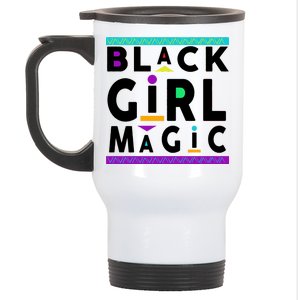 Black Girl Magic Stainless Steel Travel Mug