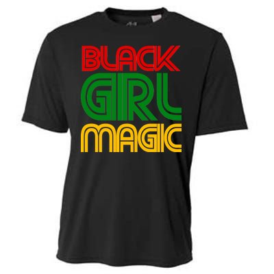 Black Girl Magic Colorful Imprint Cooling Performance Crew T-Shirt