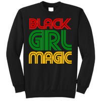 Black Girl Magic Colorful Imprint Sweatshirt