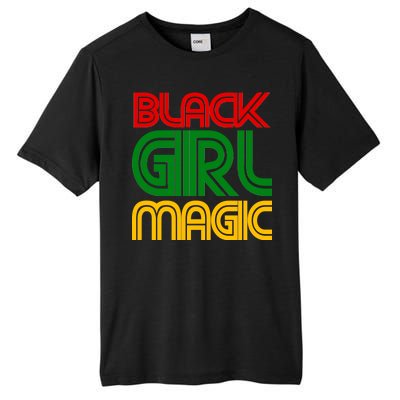 Black Girl Magic Colorful Imprint Tall Fusion ChromaSoft Performance T-Shirt