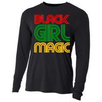 Black Girl Magic Colorful Imprint Cooling Performance Long Sleeve Crew