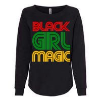 Black Girl Magic Colorful Imprint Womens California Wash Sweatshirt