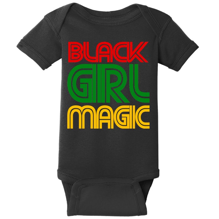 Black Girl Magic Colorful Imprint Baby Bodysuit