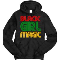 Black Girl Magic Colorful Imprint Tie Dye Hoodie