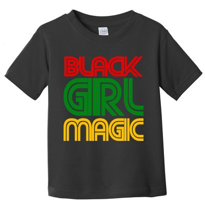 Black Girl Magic Colorful Imprint Toddler T-Shirt