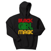 Black Girl Magic Colorful Imprint Kids Hoodie