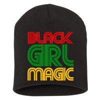 Black Girl Magic Colorful Imprint Short Acrylic Beanie