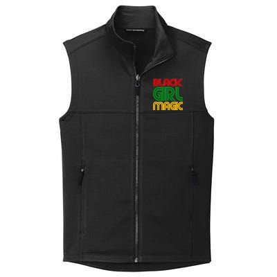 Black Girl Magic Colorful Imprint Collective Smooth Fleece Vest