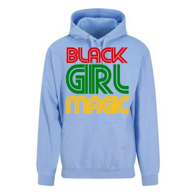 Black Girl Magic Colorful Imprint Unisex Surf Hoodie