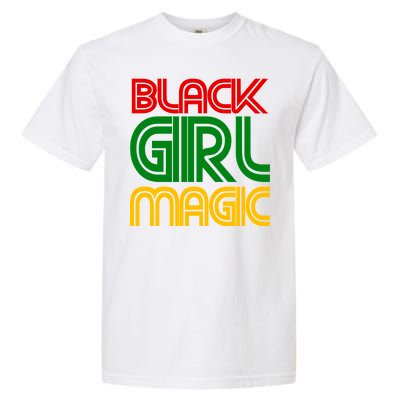 Black Girl Magic Colorful Imprint Garment-Dyed Heavyweight T-Shirt