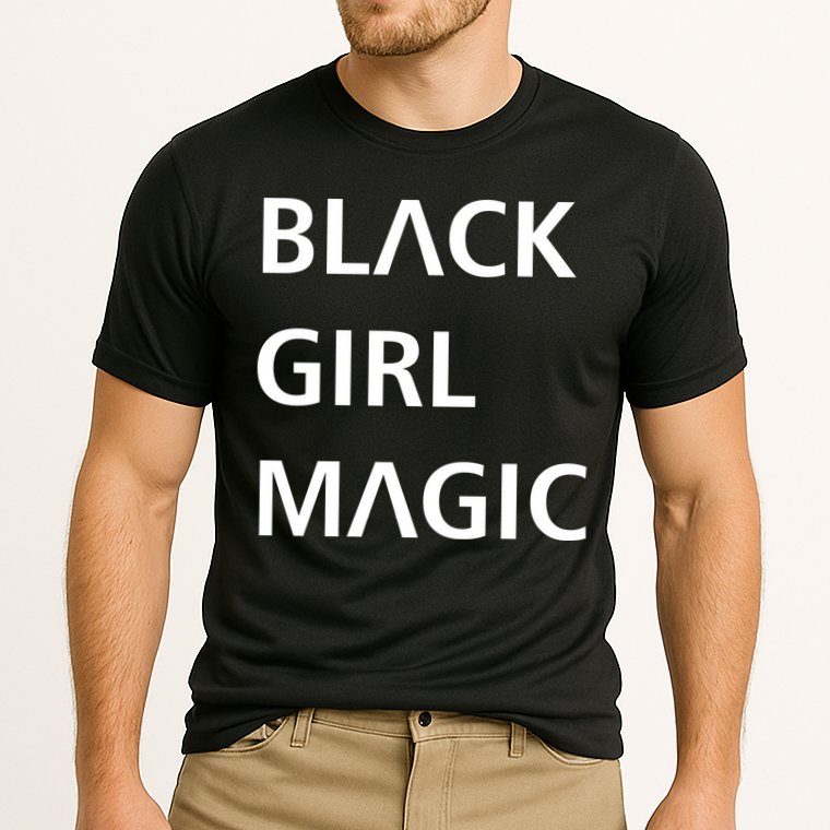 Black Girl Magic Logo Cooling Performance Crew T-Shirt