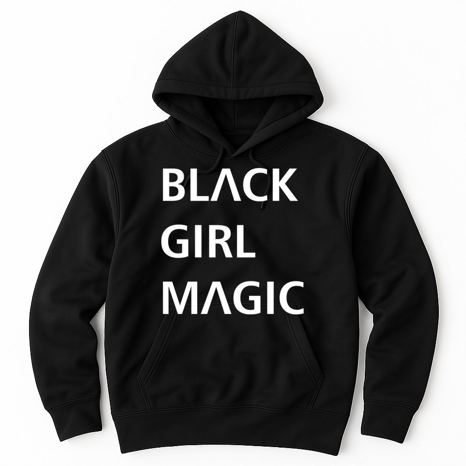 Black Girl Magic Logo Hoodie