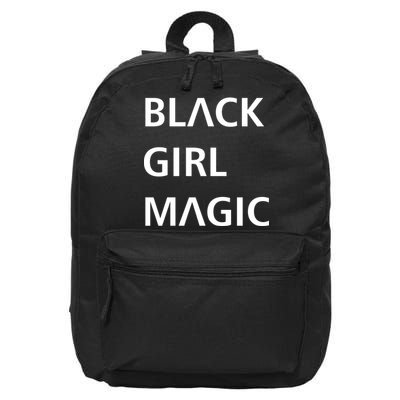Black Girl Magic Logo 16 in Basic Backpack