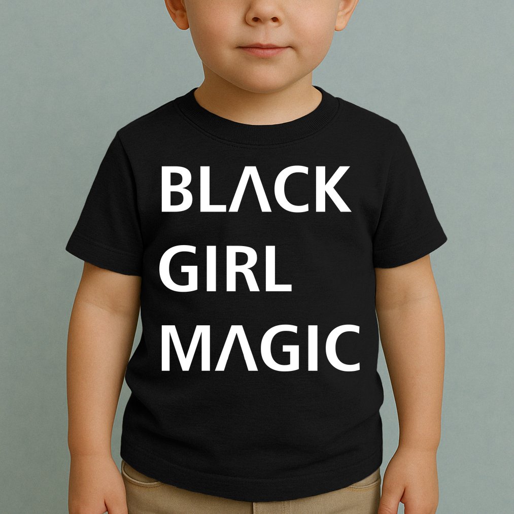 Black Girl Magic Logo Toddler T-Shirt