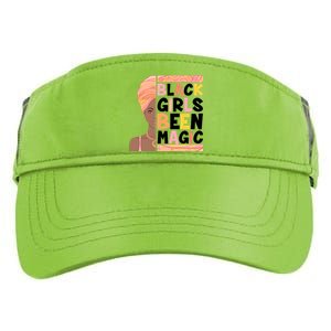 Black Girls Been Magic Adult Drive Performance Visor