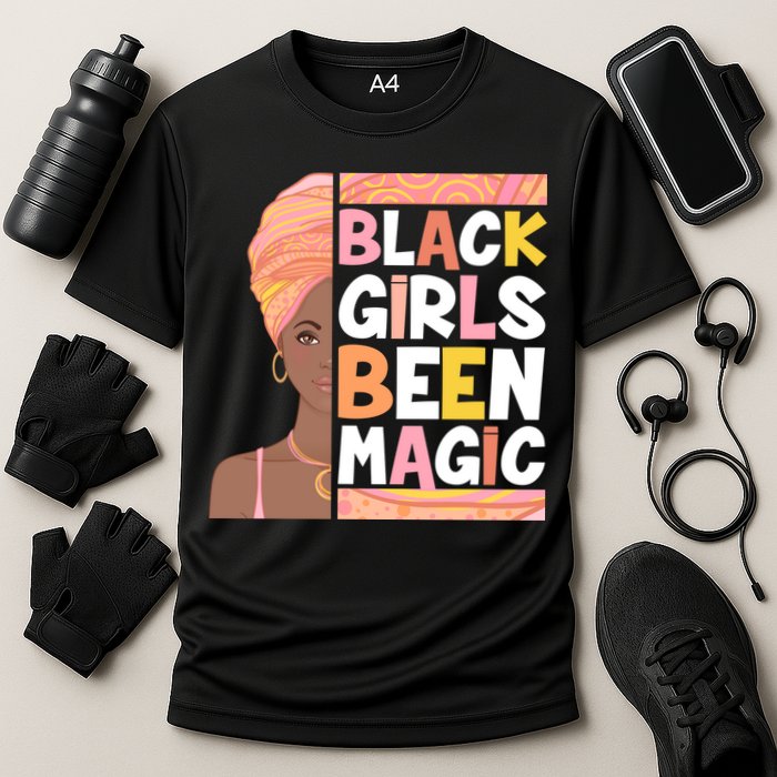Black Girls Been Magic Performance Shirt