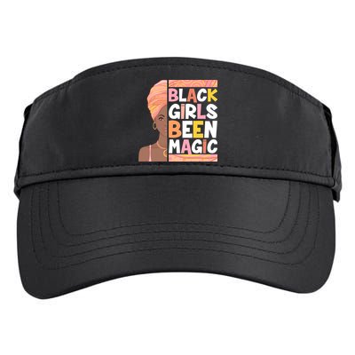 Black Girls Been Magic Adult Drive Performance Visor