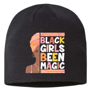 Black Girls Been Magic Sustainable Beanie