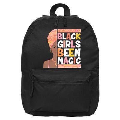 Black Girls Been Magic 16 in Basic Backpack