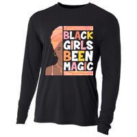 Black Girls Been Magic Cooling Performance Long Sleeve Crew