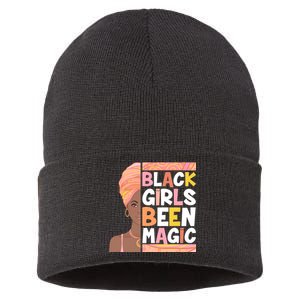 Black Girls Been Magic Sustainable Knit Beanie