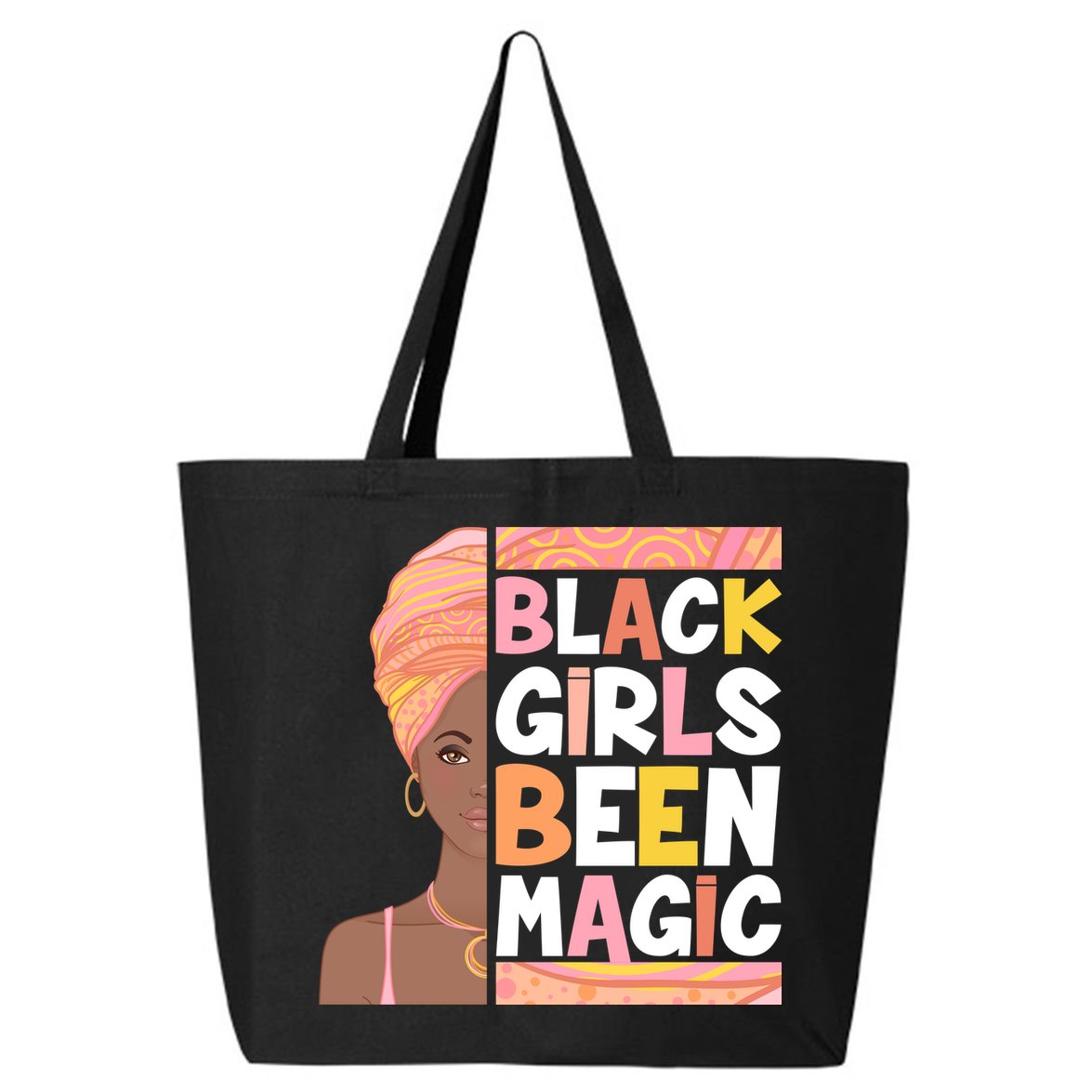 Black Girls Been Magic 25L Jumbo Tote