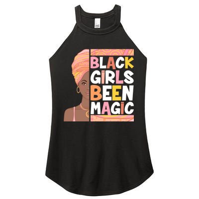 Black Girls Been Magic Women's Perfect Tri Rocker Tank