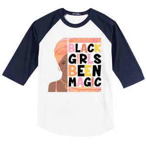 Black Girls Been Magic Baseball Sleeve Shirt