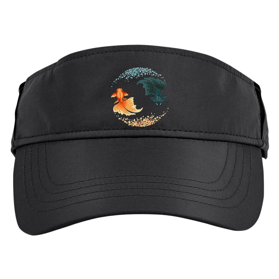 Black Goldfish Adult Drive Performance Visor