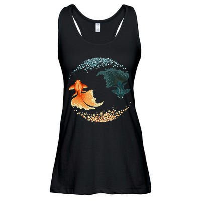 Black Goldfish Ladies Essential Flowy Tank