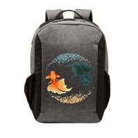 Black Goldfish Vector Backpack
