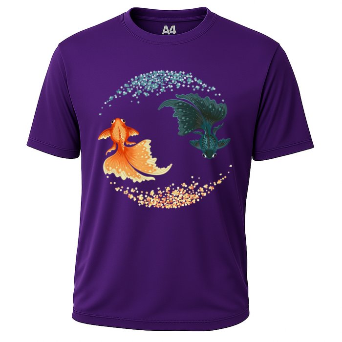 Black Goldfish Cooling Performance Crew T-Shirt