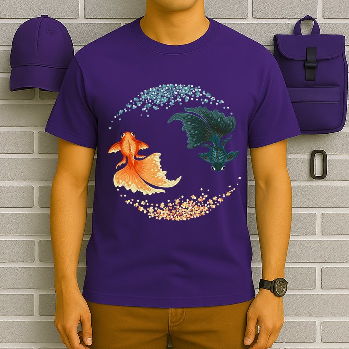 Black Goldfish T-Shirt