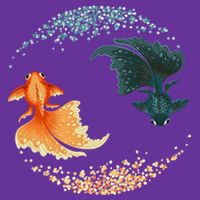 Black Goldfish T-Shirt