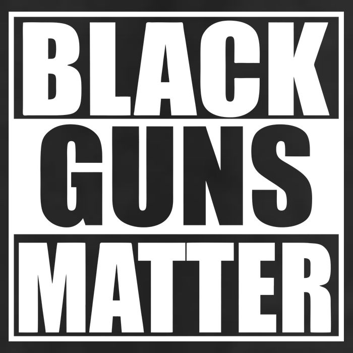 Black Guns Matter 2nd Amendment 7 Panel Mesh Trucker Snapback Hat