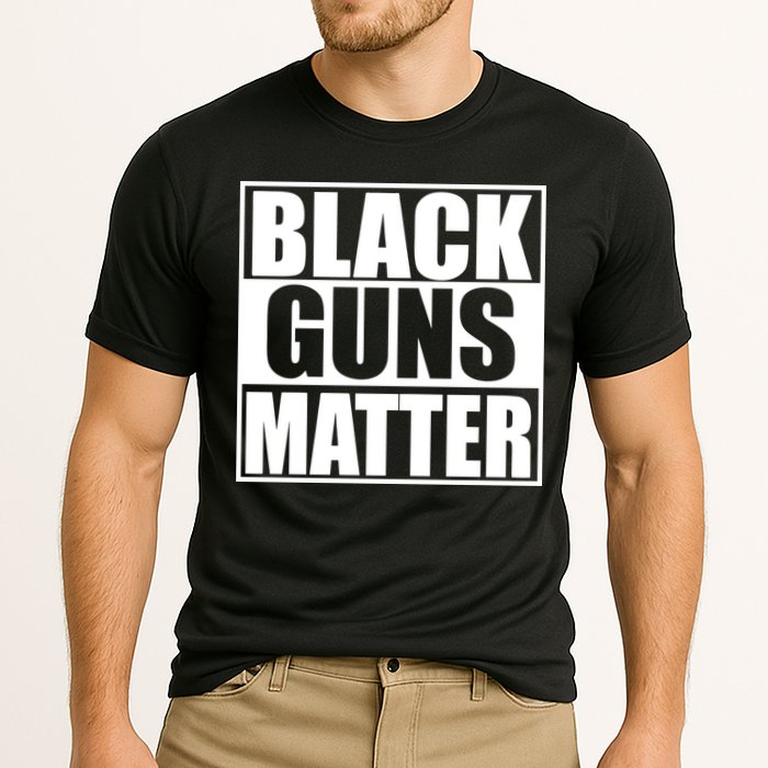 Black Guns Matter 2nd Amendment Cooling Performance Crew T-Shirt
