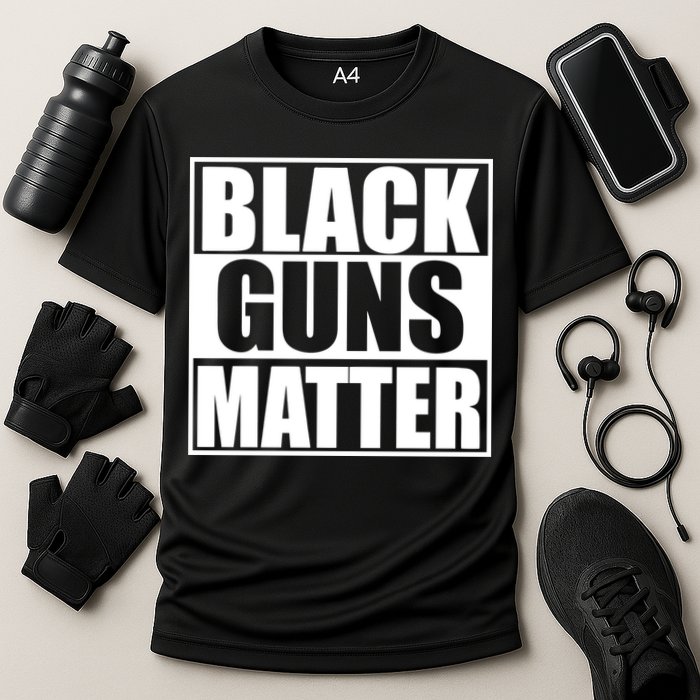 Black Guns Matter 2nd Amendment Cooling Performance Crew T-Shirt