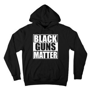 Black Guns Matter 2nd Amendment Hoodie