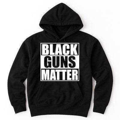 Black Guns Matter 2nd Amendment Hoodie
