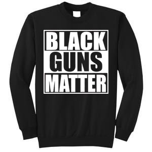 Black Guns Matter 2nd Amendment Sweatshirt